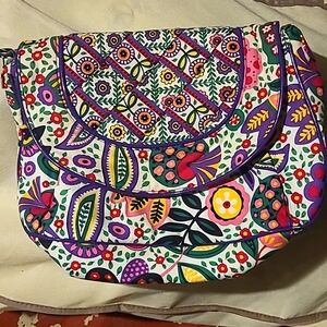 Vera Bradley flap shoulder bag in   "Viva La Vera"